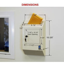 Load image into Gallery viewer, WDB-110 - Protex Letter Size Wall Drop Box