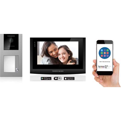 Fermax 2-Wire Qseries Video Intercom IP App Kit - FVQ-6040APP-V3B