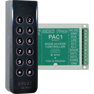 Nidac BDF62C Architrave Keypad/reader Single Door Access Control Kit