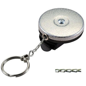 Luckyline 43551 spinner key reel,clip on, 360 degree rotation, split key ring